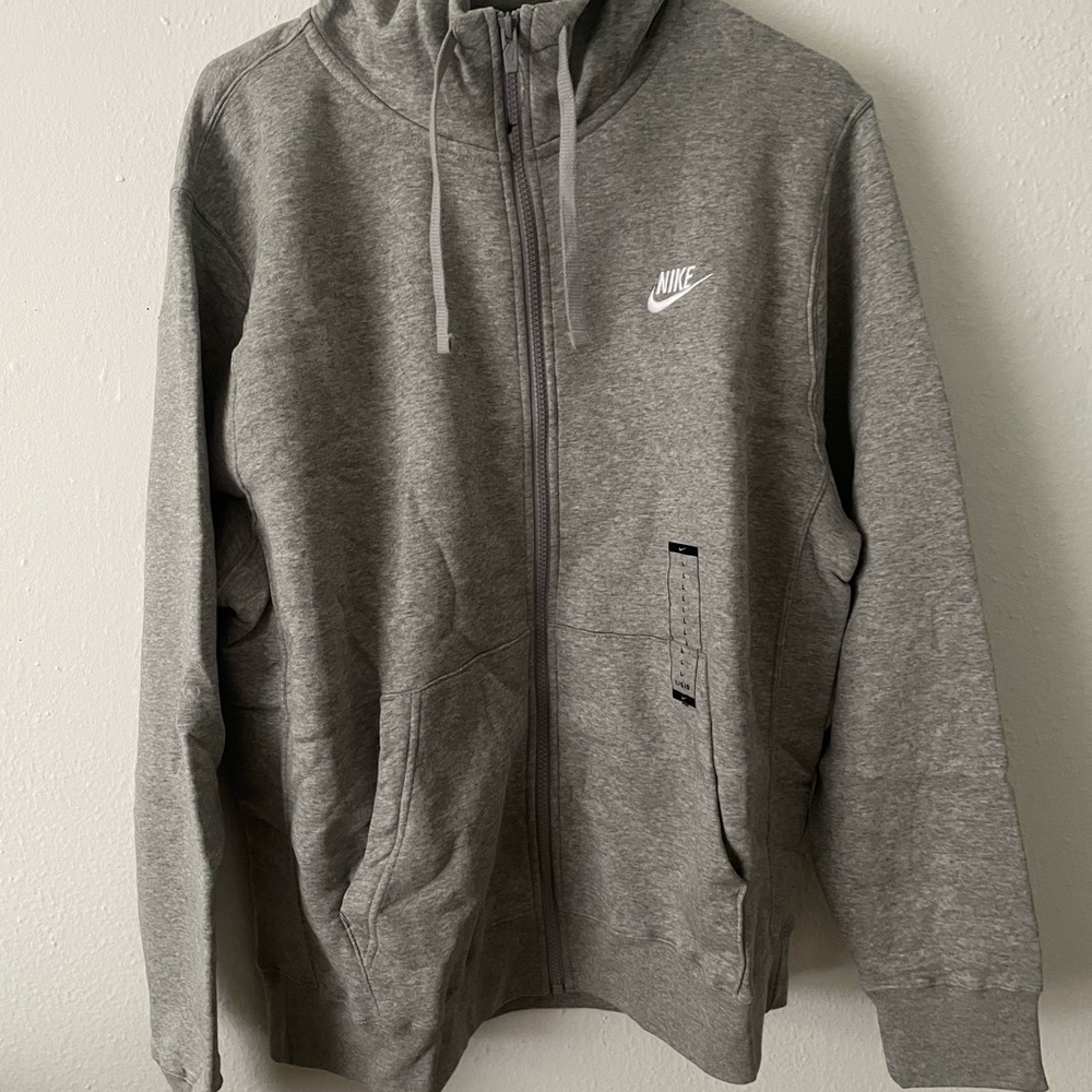 Nike Women’s Zip-Up Gray Sweater
